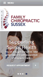 Mobile Screenshot of familychiropracticsussex.com